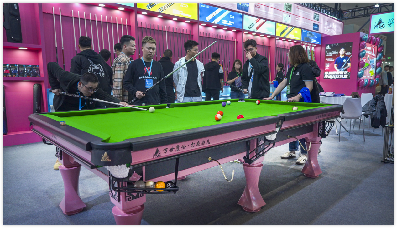 台球展的宝藏品牌报道：万世康伦（KONLLEN）(图7)