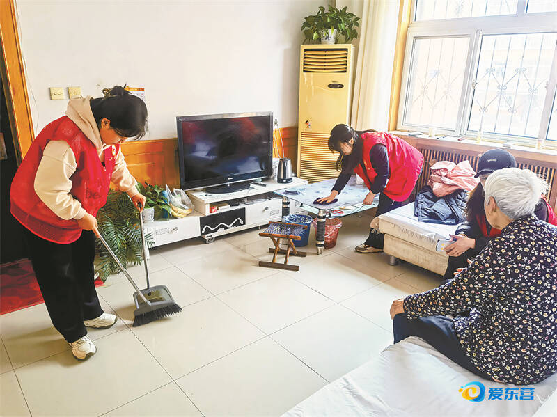 幸福养老东营绘出温馨“夕阳红”(图2)