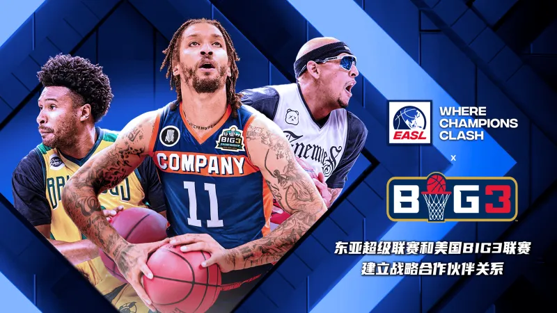 流言板]顶级3x3篮球赛事来了！东超和BIG3联赛建立战略合作伙伴关系(图1)