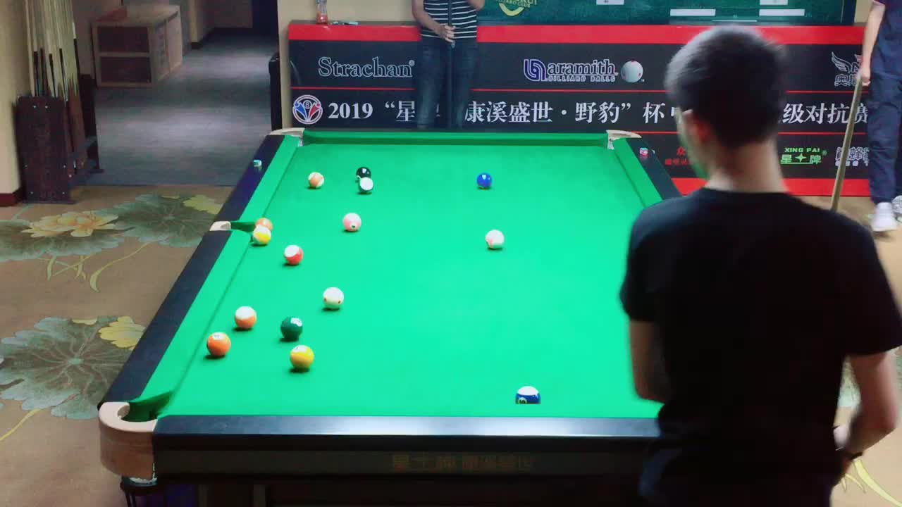 南岗生态环境局“以球聚力”举办迎新春台球比赛(图1)