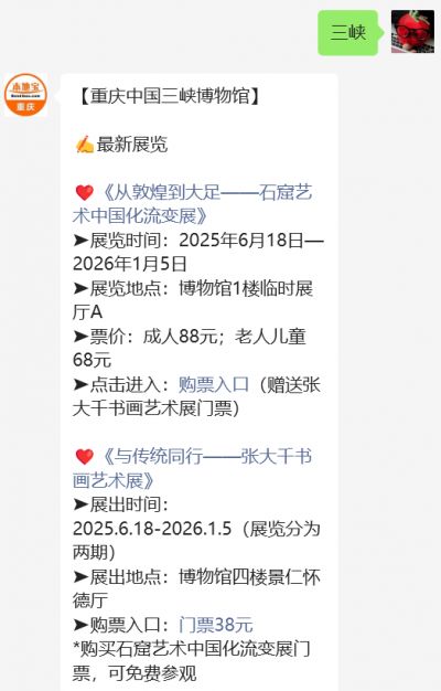 重庆三峡博物馆开放时间(图1)